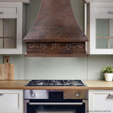 Miguel Hammered Copper Range Hood