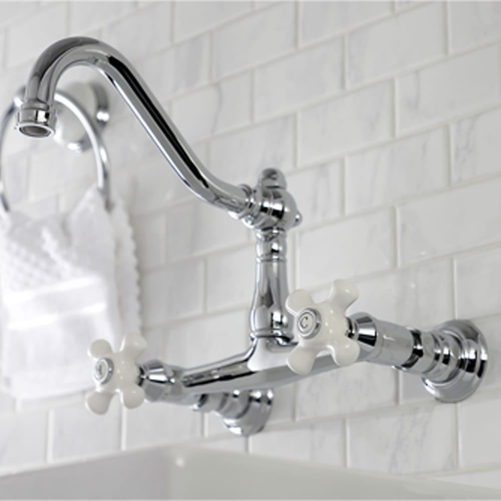 Monon Wall-Mount Bathroom Faucet