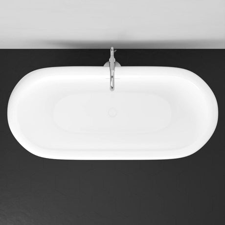 Morehead Acrylic Double-Slipper Pedestal Tub With Insulation