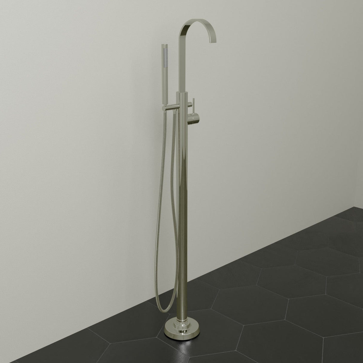 Muce Freestanding Tub Faucet with Hand Shower
