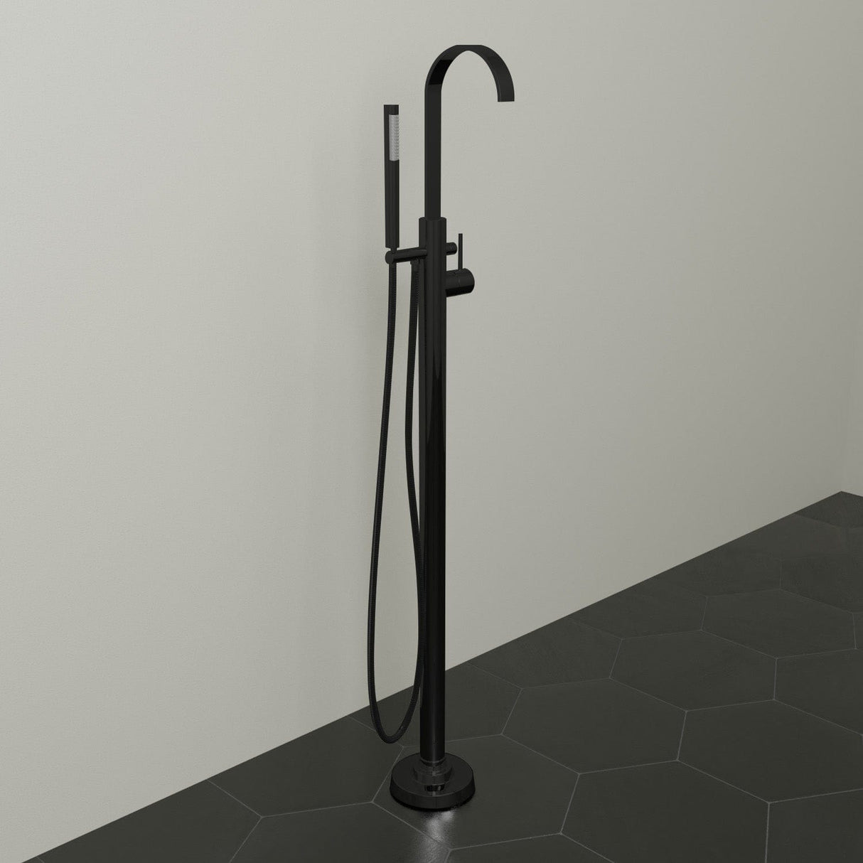 Muce Freestanding Tub Faucet with Hand Shower