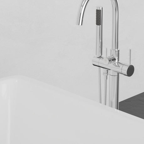 Nagoya High Flow Freestanding Tub Faucet with Hand Shower