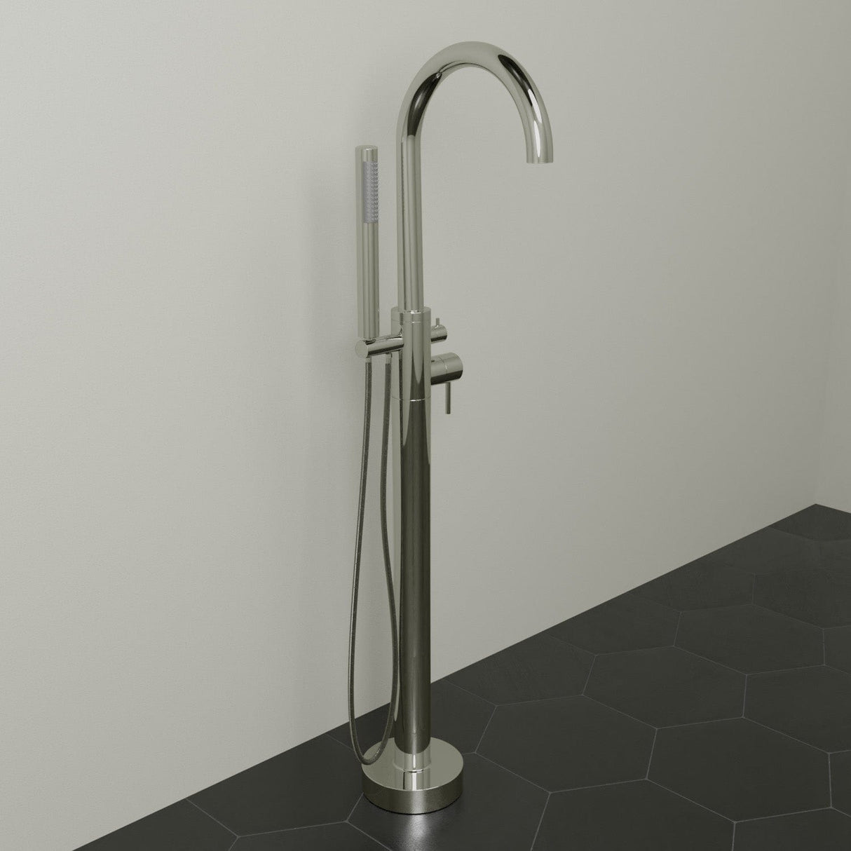 Naples Freestanding Tub Faucet with Hand Shower