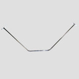 Neo-Angle Solid Brass Shower Rod - Chrome Finish