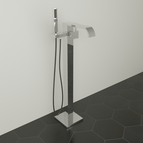 Newbern Freestanding Tub Faucet with Hand Shower