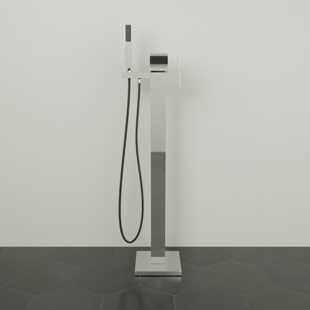 Newbern Freestanding Tub Faucet with Hand Shower