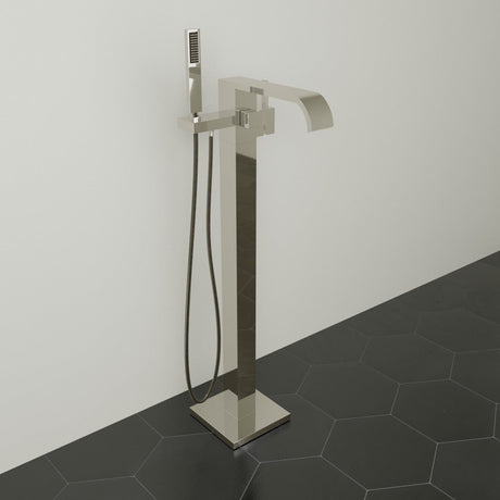 Newbern Freestanding Tub Faucet with Hand Shower