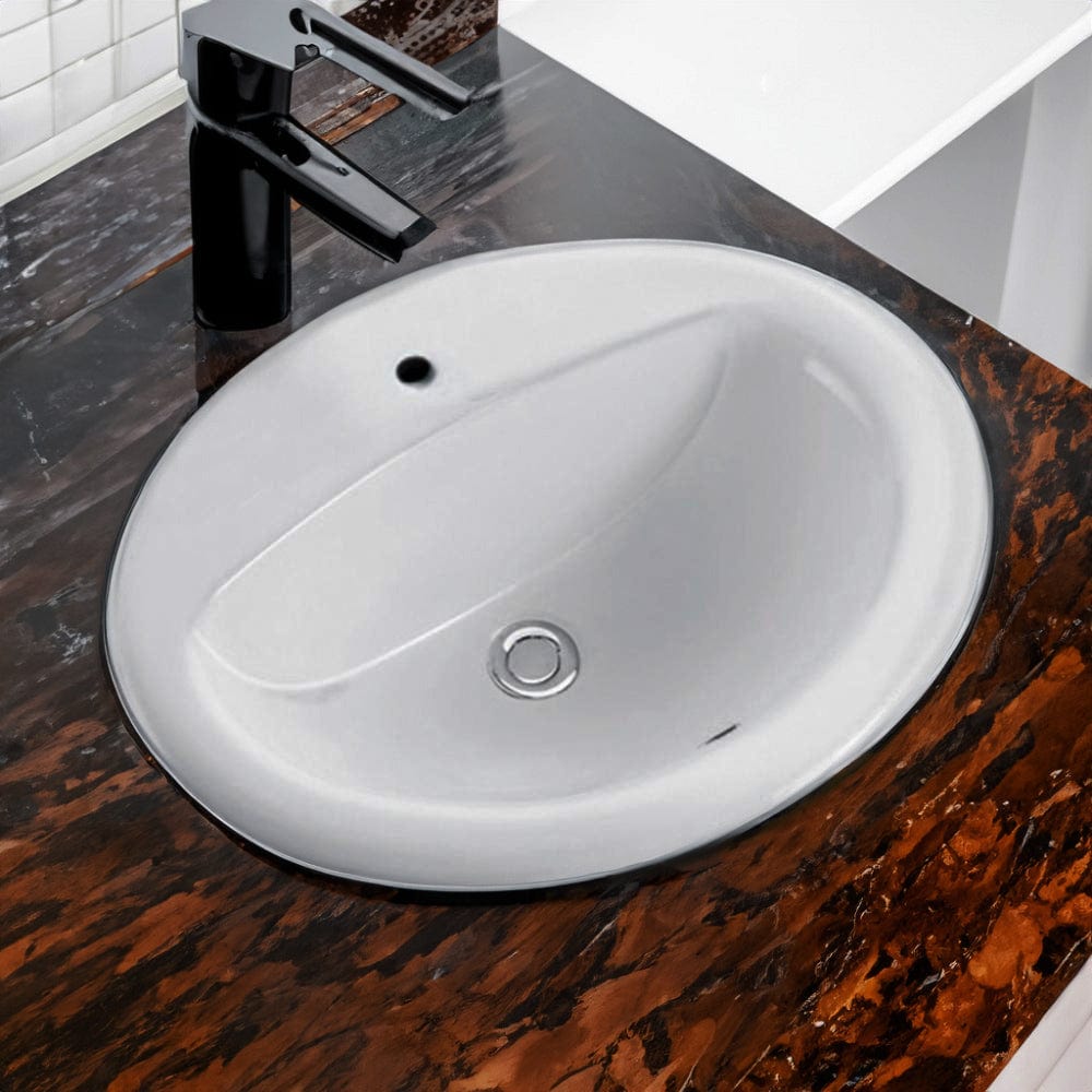 Norma Vitreous China Drop-In Sink