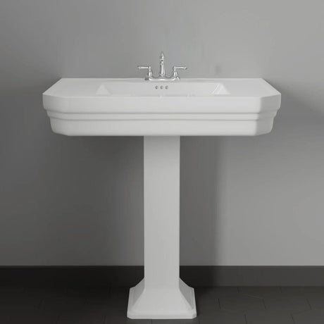 Ola Vitreous China Pedestal Sink