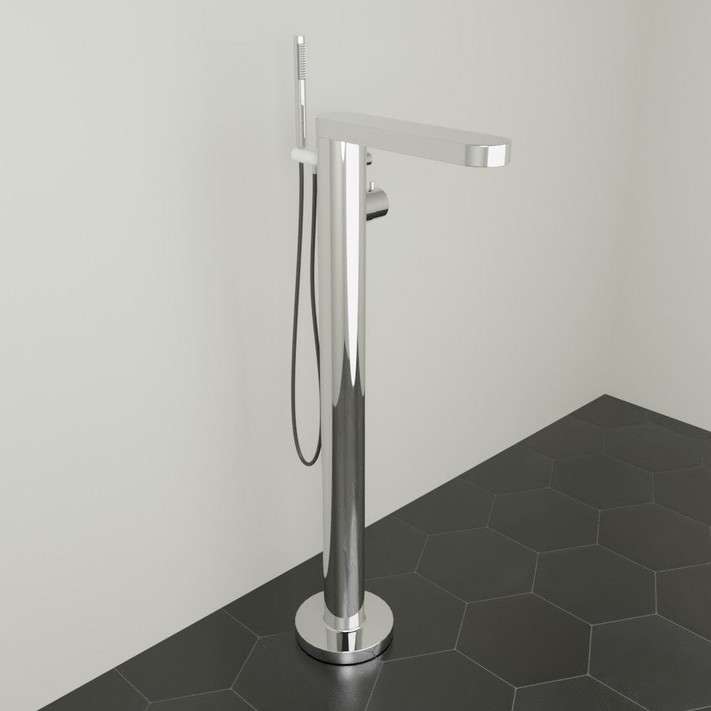 Olpe Thermostatic Freestanding Tub Faucet with Hand Shower