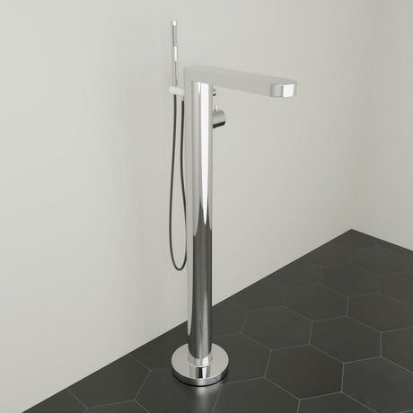 Olpe Thermostatic Freestanding Tub Faucet with Hand Shower