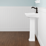 Opermate Vitreous China Pedestal Sink