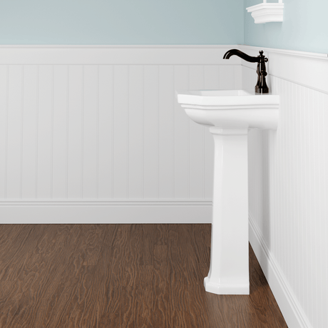 Opermate Vitreous China Pedestal Sink