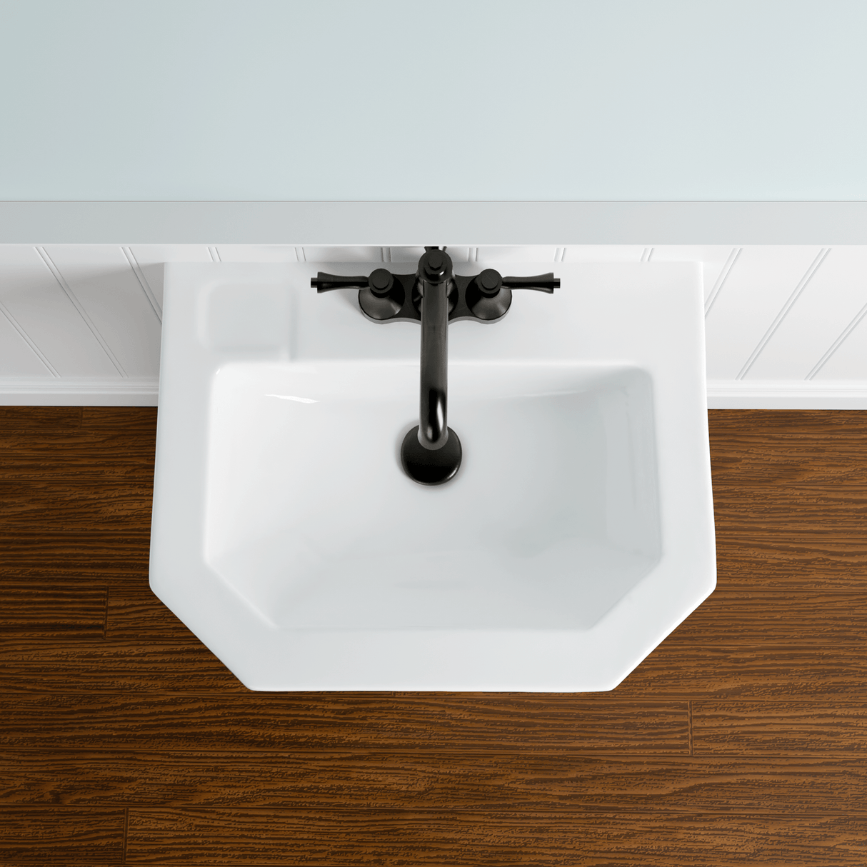 Opermate Vitreous China Pedestal Sink