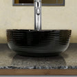 Orin Vitreous China Vessel Sink - Black