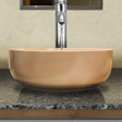 Osburn Vitreous China Vessel Sink - Matte Tan