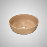 Osburn Vitreous China Vessel Sink - Matte Tan