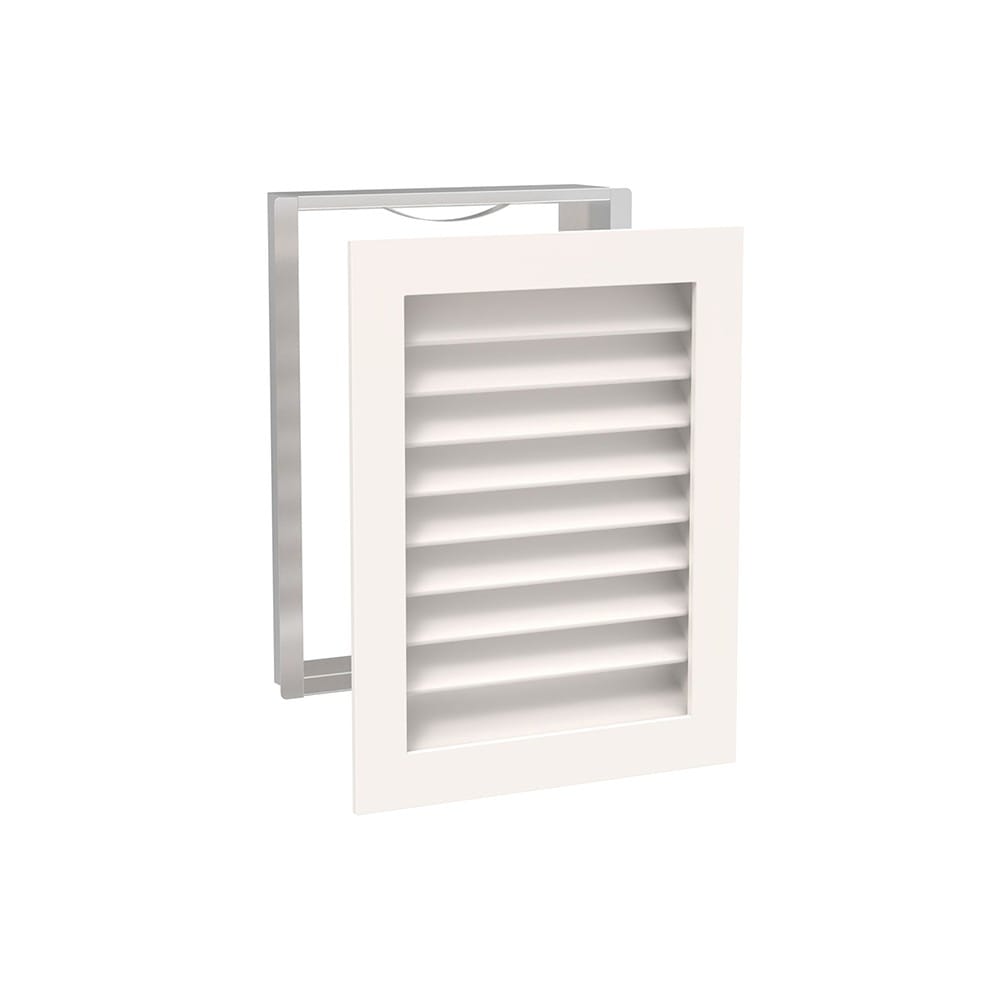 Paintable Wood Air Return Grille - 10" x 20" Duct Size