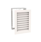 Paintable Wood Air Return Grille - 10" x 20" Duct Size