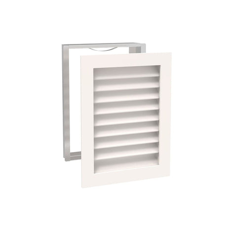 Paintable Wood Air Return Grille - 10" x 20" Duct Size
