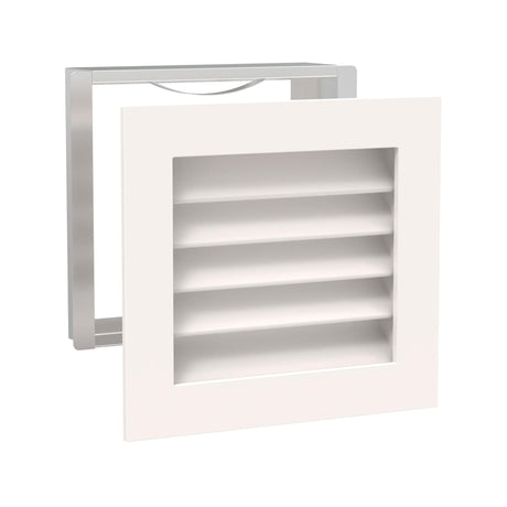 Paintable Wood Air Return Grille - 12" x 12" Duct Size