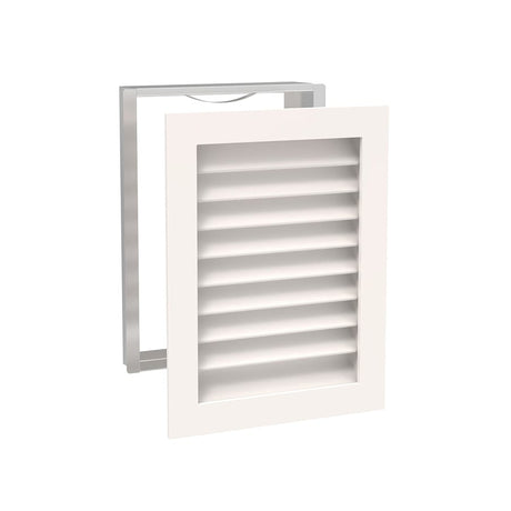 Paintable Wood Air Return Grille - 12" x 20" Duct Size