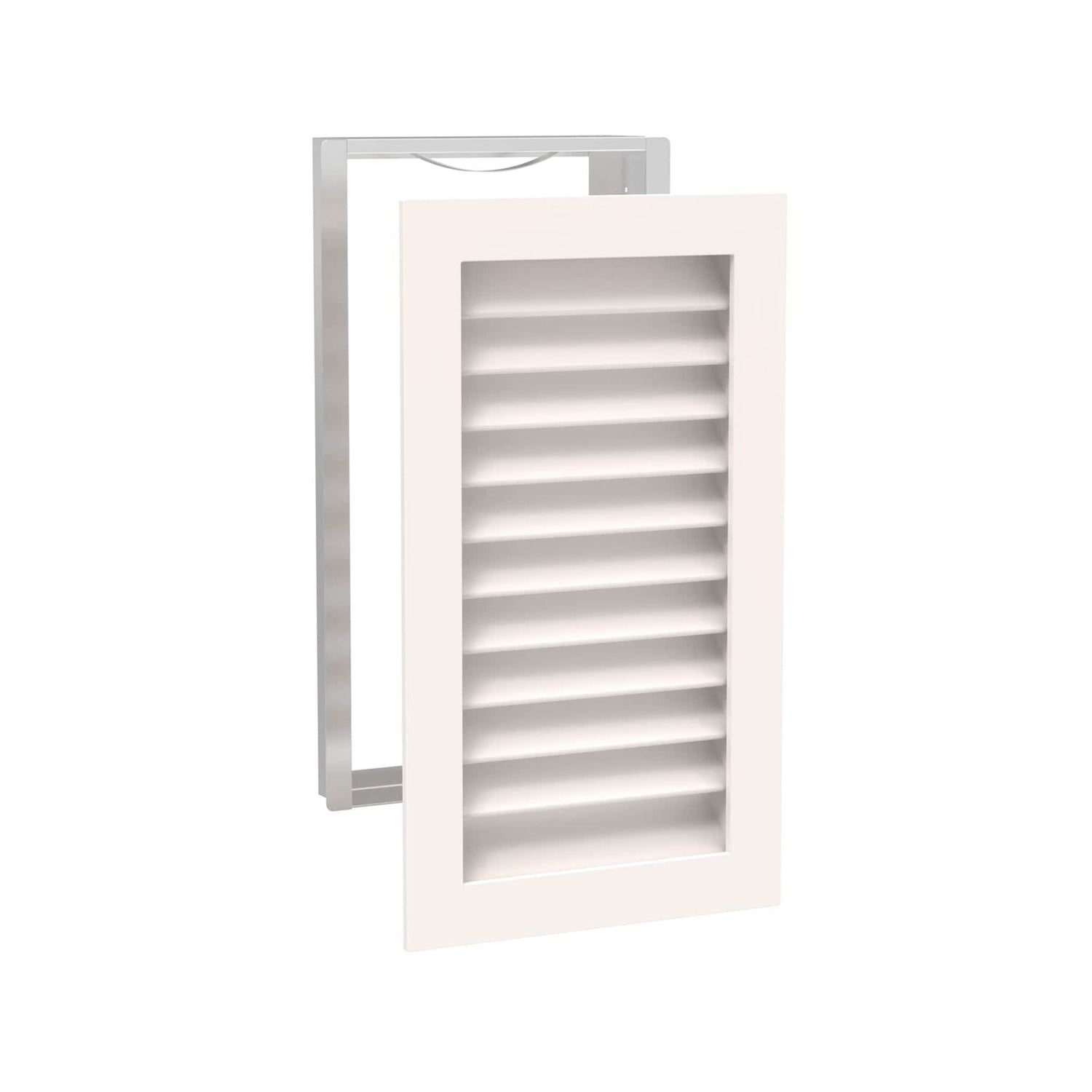 Paintable Wood Air Return Grille - 12" x 24" Duct Size