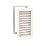 Paintable Wood Air Return Grille - 12" x 24" Duct Size