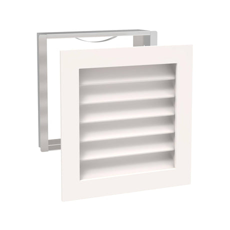 Paintable Wood Air Return Grille - 14" x 14" Duct Size