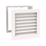 Paintable Wood Air Return Grille - 16" x 16" Duct Size