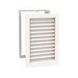 Paintable Wood Air Return Grille - 16" x 25" Duct Size