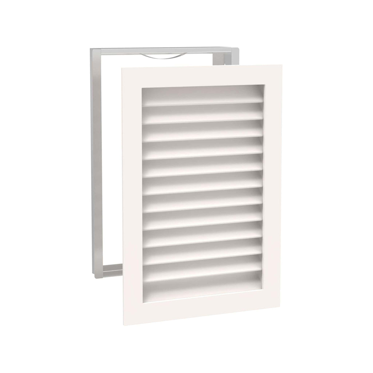 Paintable Wood Air Return Grille - 16" x 25" Duct Size