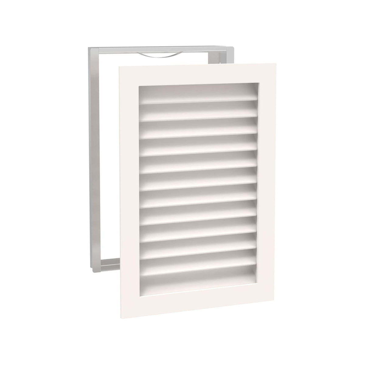 Paintable Wood Air Return Grille - 16" x 25" Duct Size