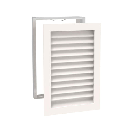 Paintable Wood Air Return Grille - 16" x 25" Duct Size
