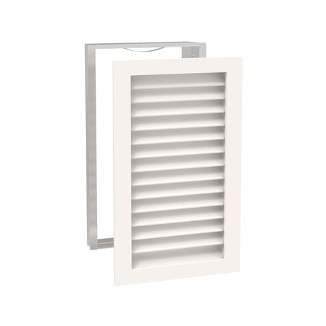 Paintable Wood Air Return Grille - 16" x 30" Duct Size