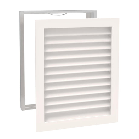 Paintable Wood Air Return Grille - 18" x 24" Duct Size