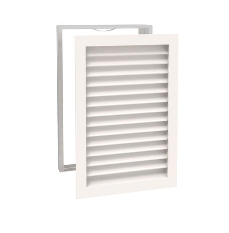 Paintable Wood Air Return Grille - 18" x 30" Duct Size