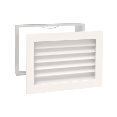 Paintable Wood Air Return Grille - 20" x 14" Duct Size