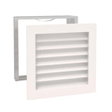 Paintable Wood Air Return Grille - 20" x 20" Duct Size