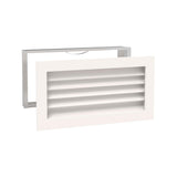 Paintable Wood Air Return Grille - 24" x 12" Duct Size