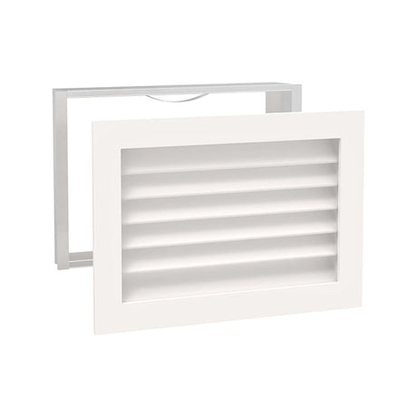 Paintable Wood Air Return Grille - 24" x 18" Duct Size