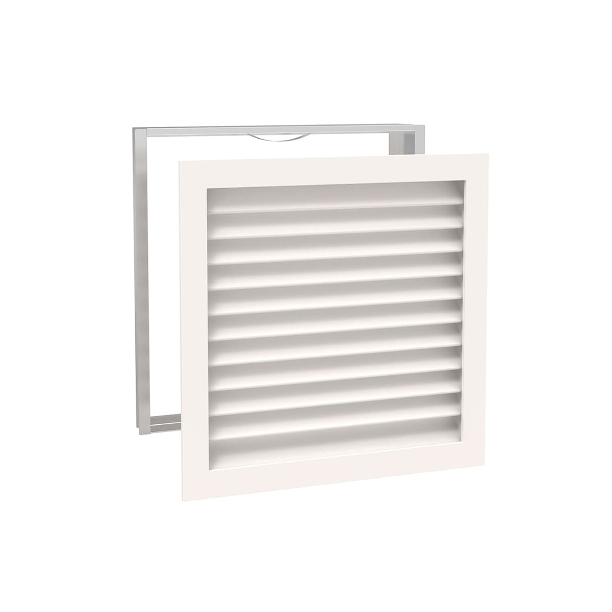 Paintable Wood Air Return Grille - 24" x 24" Duct Size