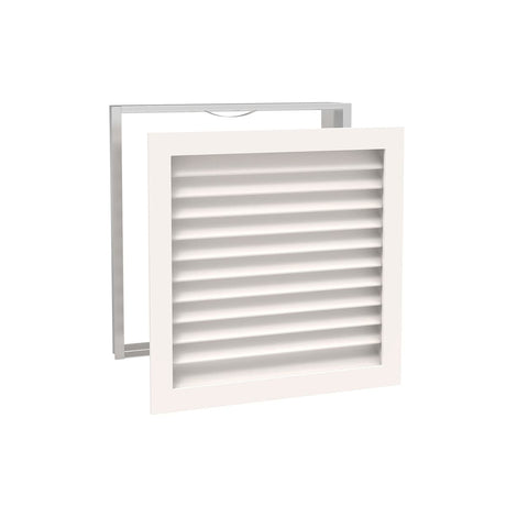 Paintable Wood Air Return Grille - 24" x 24" Duct Size