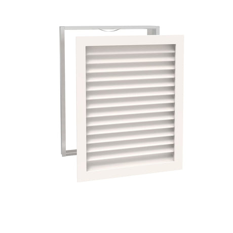 Paintable Wood Air Return Grille - 24" x 30" Duct Size