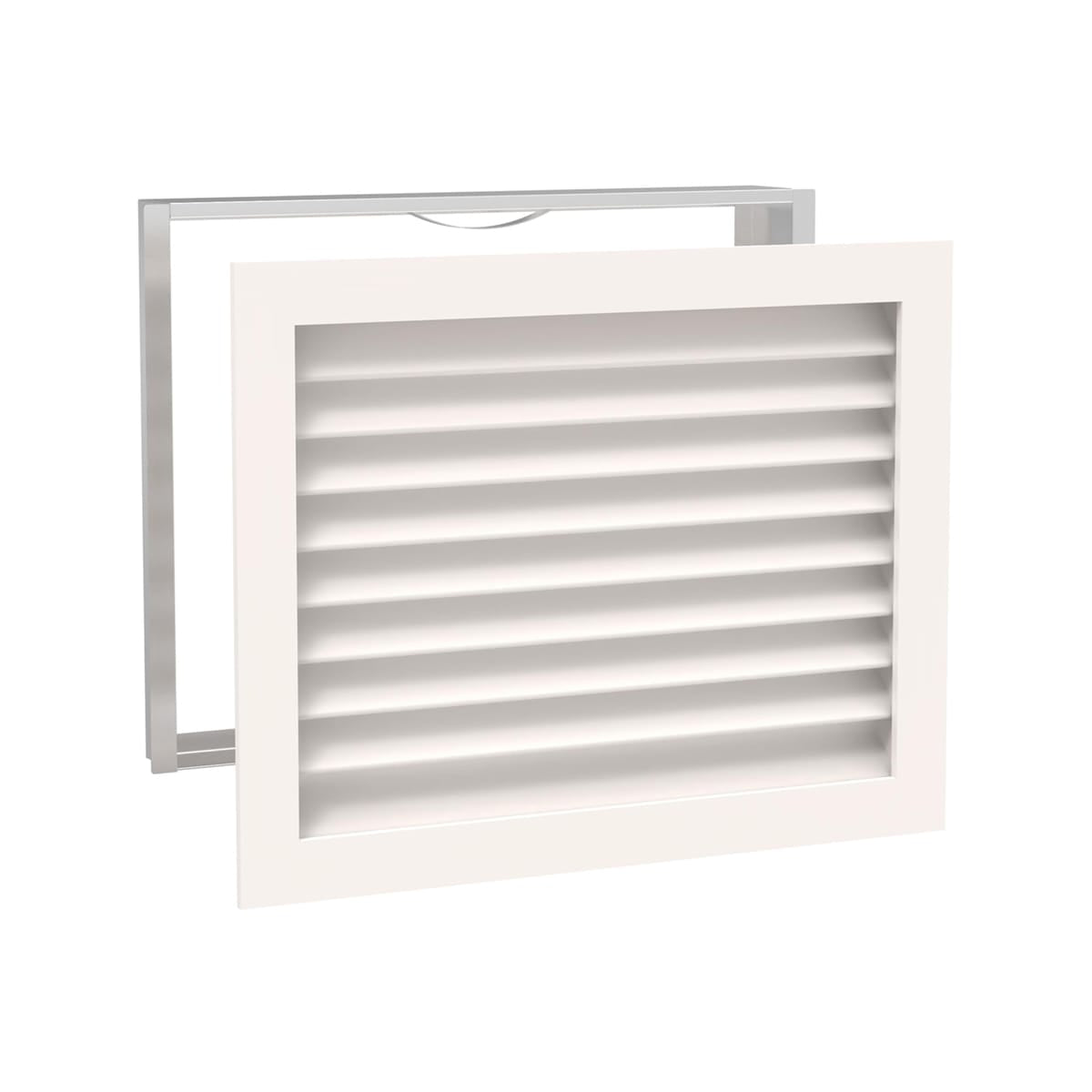 Paintable Wood Air Return Grille - 25" x 20" Duct Size
