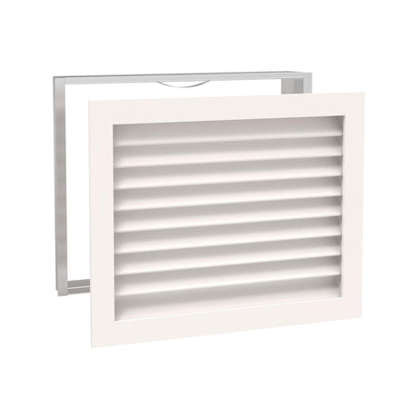 Paintable Wood Air Return Grille - 25" x 20" Duct Size