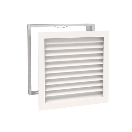 Paintable Wood Air Return Grille - 25" x 25" Duct Size