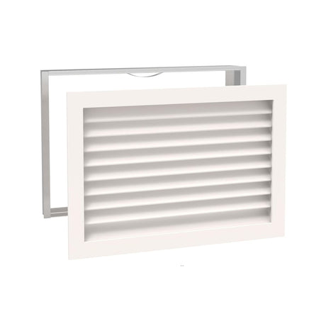 Paintable Wood Air Return Grille - 30" x 20" Duct Size