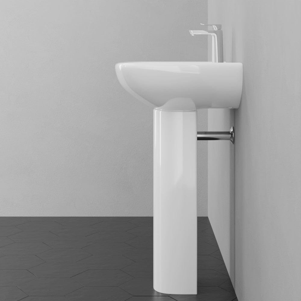 Paladoso Vitreous China Pedestal Sink