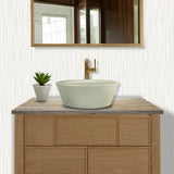 Pancosa Round Cast Concrete Vessel Sink - Cream